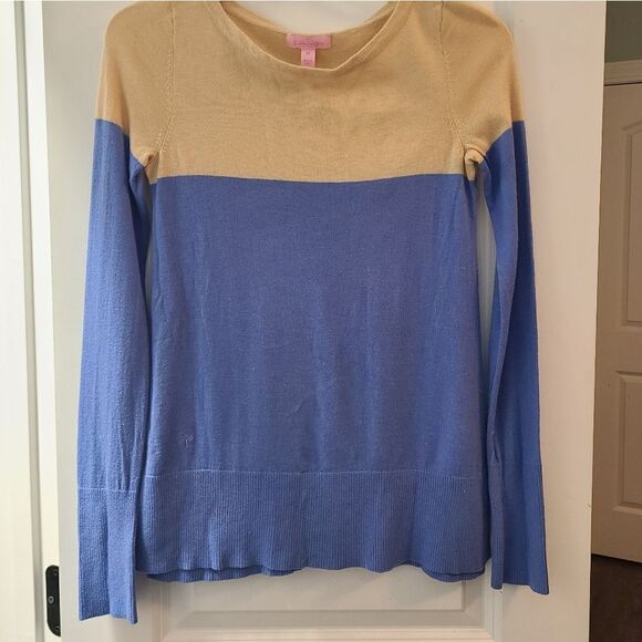 Lilly Pulitzer Debra Colorblock Wool Blend Sweater - Picture 4 of 12